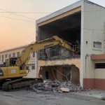 Edificio de la Penitenciaría es derrocado