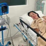 María Teresa Guerrero, conocida como 'La flaca Gurrero' terminó hospitalizada.