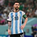 Lionel Messi, jugador de la selección argentina de fútbol