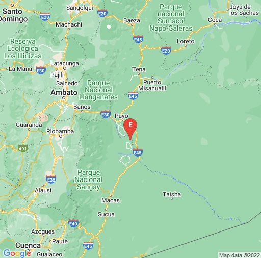 Sismo en la provincia de Pastaza