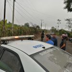 Vía de accceso al penal Bellavista de Santo Domingo