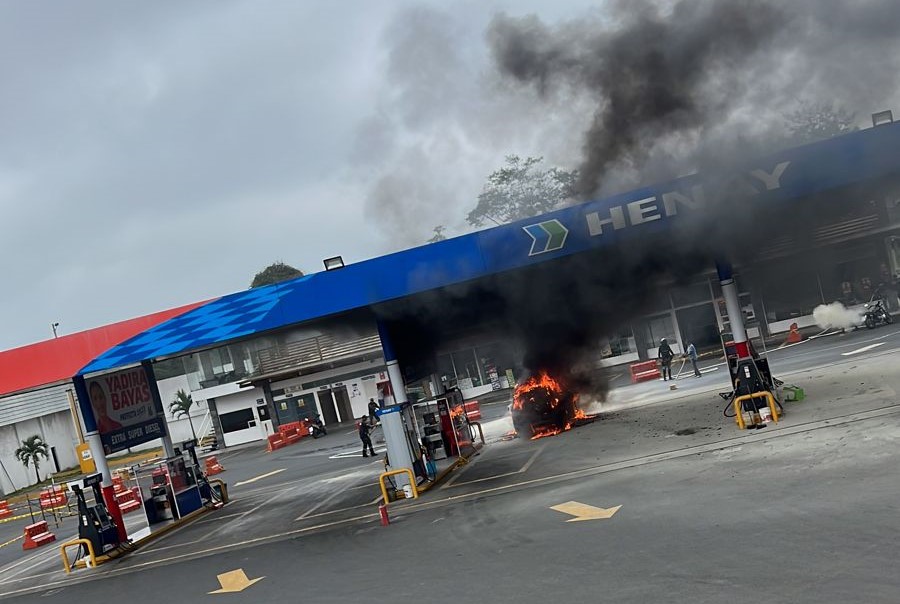 Explosión Santo Domingo gasolinera