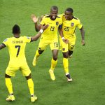 Enner Valencia celebra el gol Ecuador Qatar