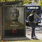 cartel publicitario de Zidane con Montblanc