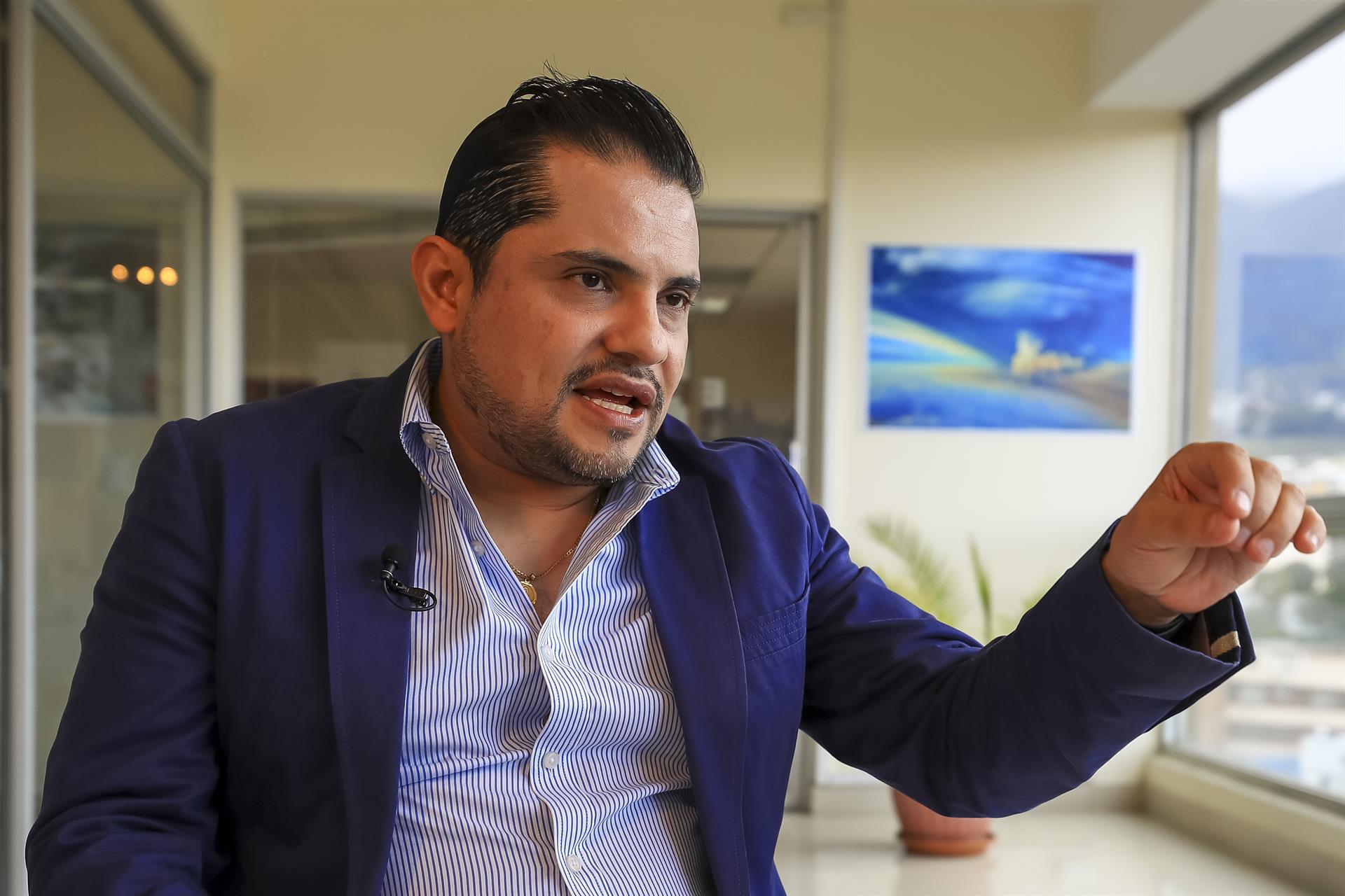 Santiago Barragán, abogado y miembro del nuevo consejo directivo de la Federación Ecuatoriana de Fútbol