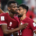 Jugadores de la selección de Qatar perdieron ante Senegal y quedaron eliminados del Mundial.