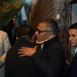 El día en que Jorge Glas salió de la cárcel 4 de Quito portaba un cuello ortopédico.