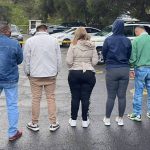 Los sospechosos fueron detenidos durante un operativo realizado en el Ministerio de Defensa, en Quito.