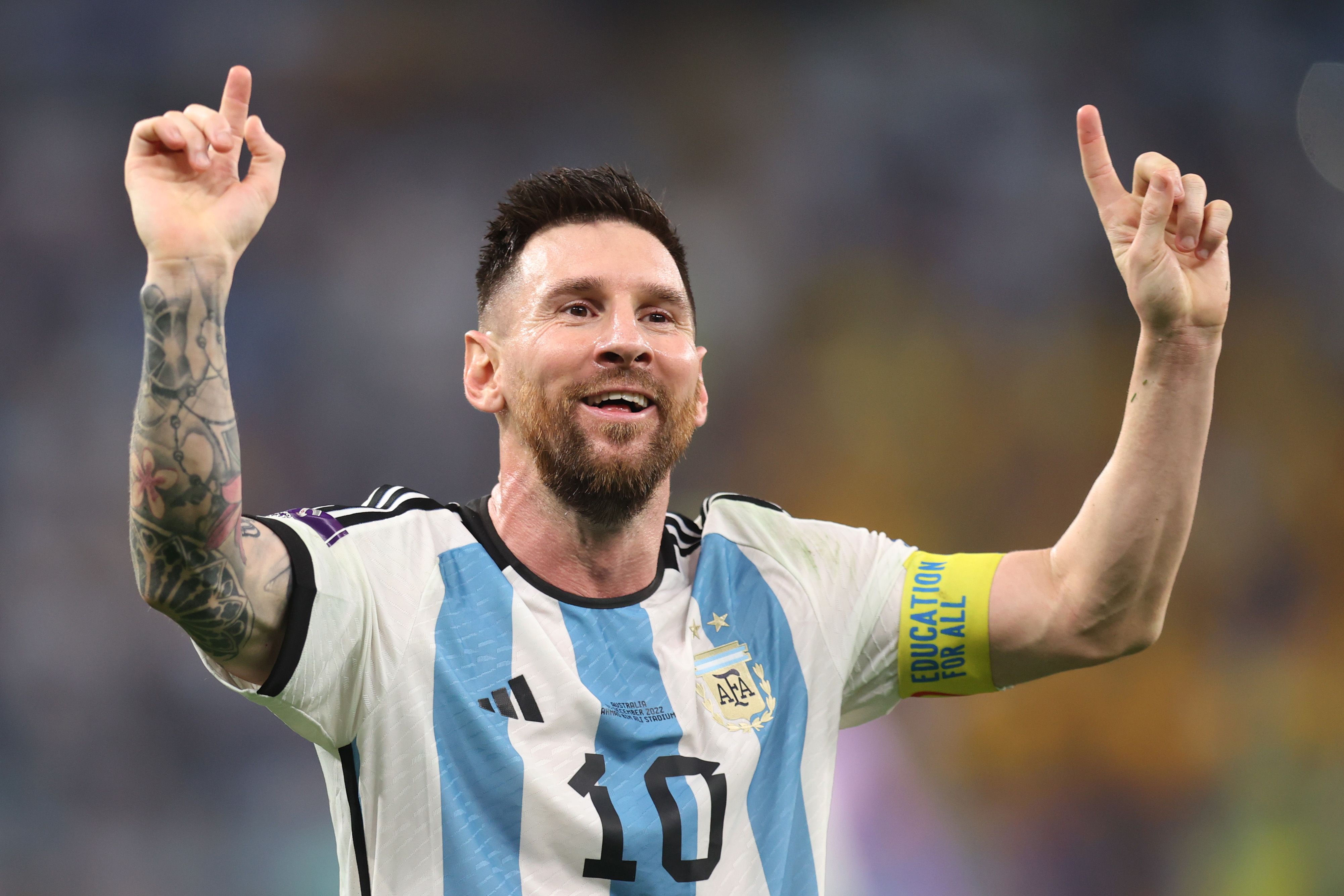Lionel Messi, de 35 años de edad, es el capitán y líder de la Selección Argentina de Fútbol.