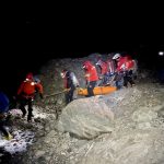 Los cuerpos de tres excursionistas fueron rescatados del volcán Antisana.