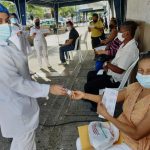 Pacientes en uno de los hospitales de Guayaquil