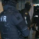 Uno de los allanamientos registrados en la cooperativa Socio Vivienda de Guayaquil.