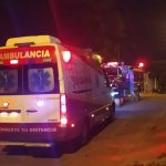 Ambulancia del Cuerpo de Bomberos de El Carmen.