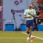 Neymar entrenó con Brasil