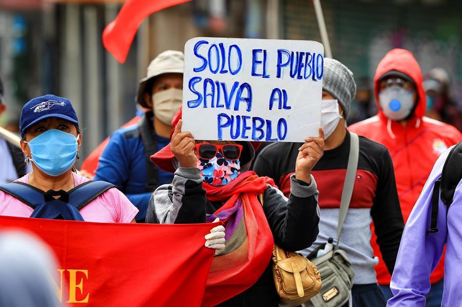 Movilización nacional Ecuador FUT