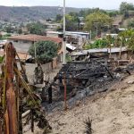 Hombre quemó la casa por su mujer