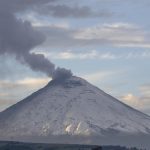 Volcán Cotopaxi ceniza