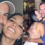 El empresario Allan Zenck junto a su novia la venezolana Gabriela Guerrero de quien asegura estar muy enamorado.