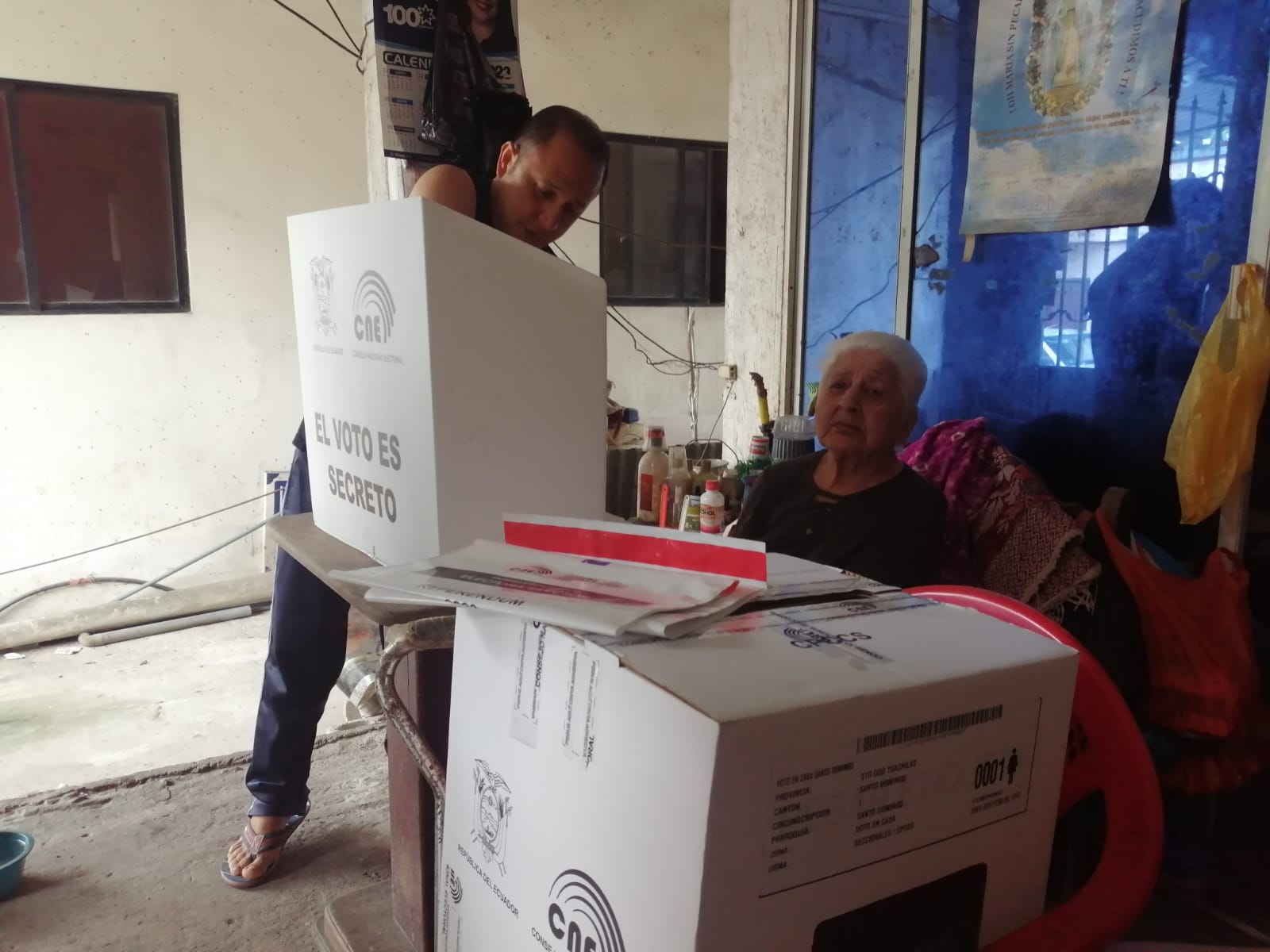 Voto en Casa Santo Domingo
