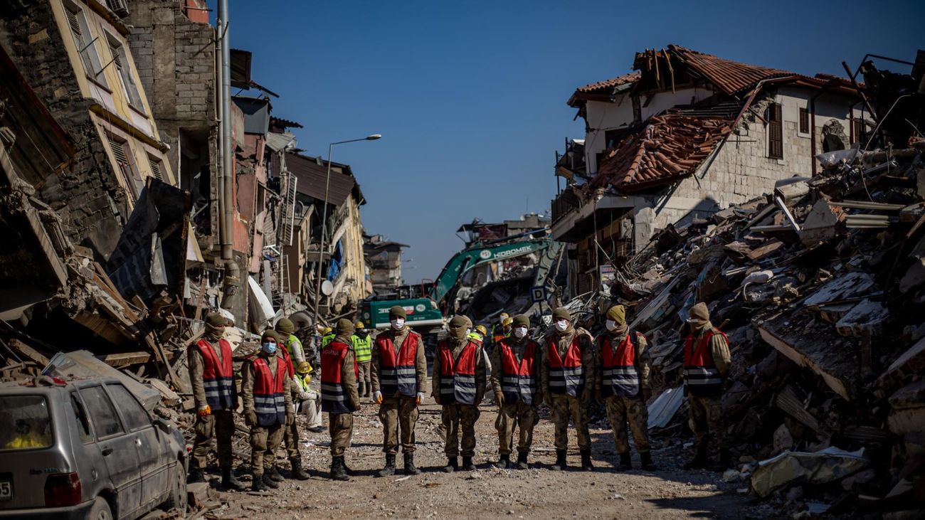 Turquía persona atrapada