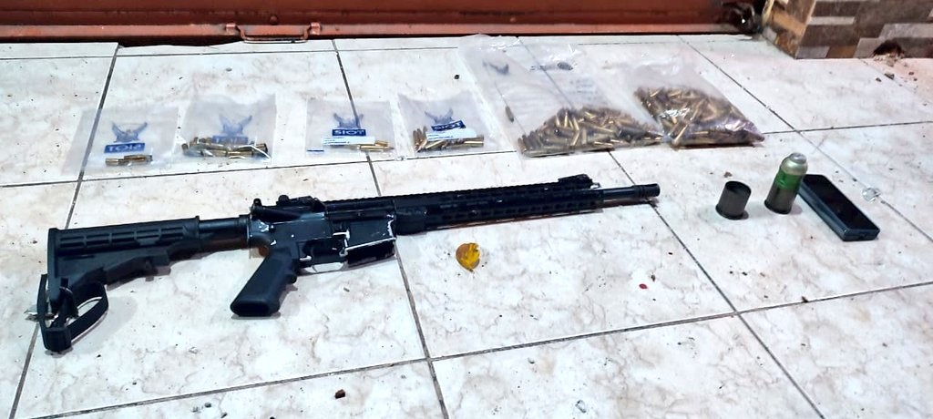 Más de 600 casquillos, un fusil y tres granadas incautó la Policía tras el ataque armado en contr de Junior Roldán en El Triunfo