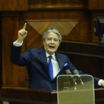 "Yo los acuso" frase dicha por el presidente Guillermo Lasso en la Asamblea Nacional.