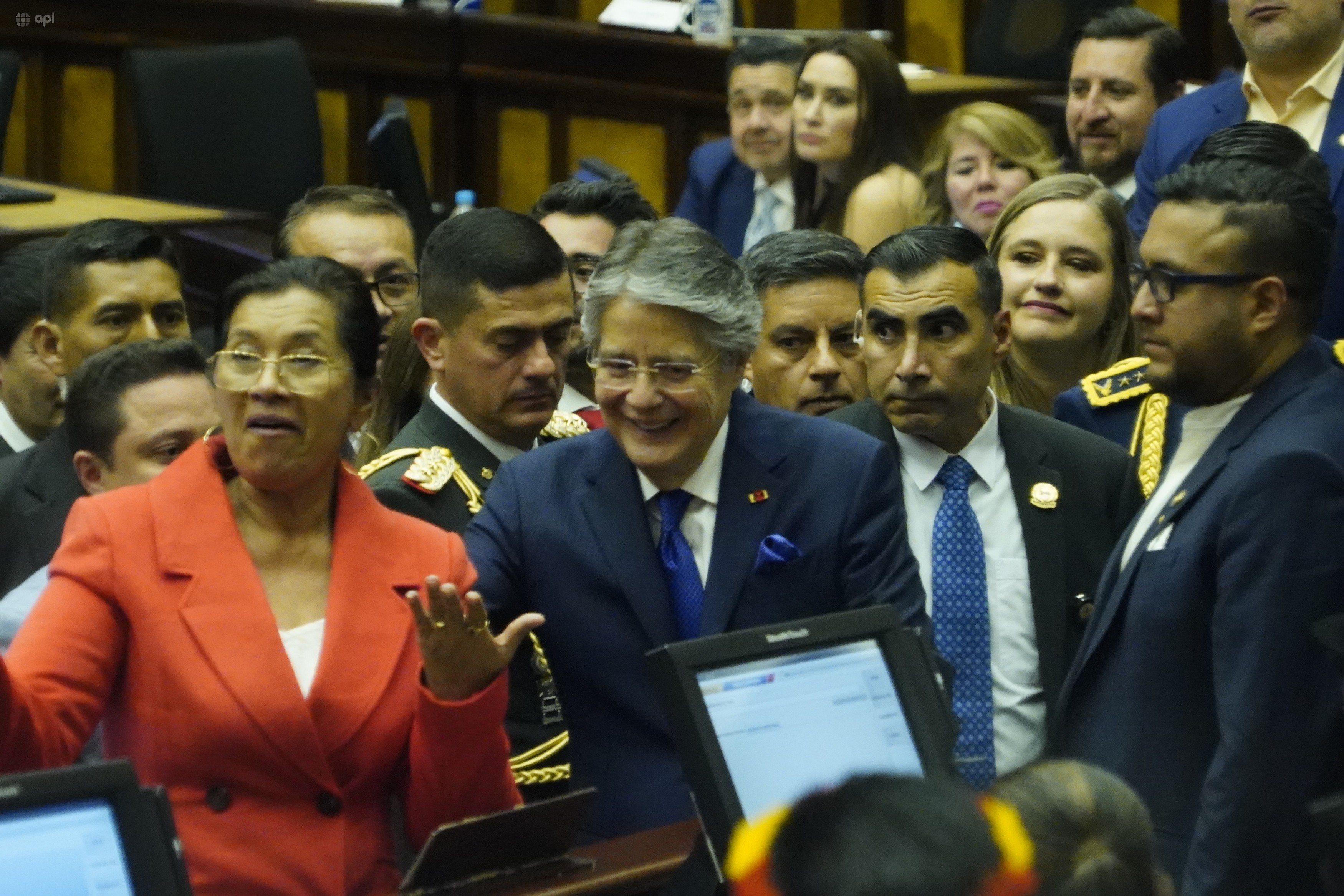 El titular de la Asamblea, Virgilio Saquicela, abrió el debate del juicio político contra el presidente de Ecuador, Guillermo Lasso.