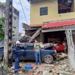 Un brutal accidente de tránsito registrado la tarde de este lunes 22 de mayo del 2023 quedó grabado.