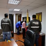 La Fiscalía General del Ecuador (FGE) allanó el edificio matriz del Consejo de la Judicatura en Quito.
