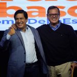 Andrés Arauz y Carlos Rabascall se perfilan como los posibles candidatos del movimiento Revolución Ciudadana (RC).