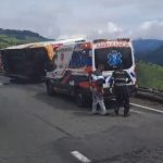 Accidente vía Alóag-Santo Domingo