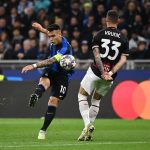 Lautaro Martínez una de las figuras del Inter que se clasificó a la final de la Champions League.