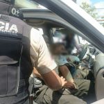 Delincuentes a bordo de un auto Kia color gris dispararon contra uniformados que patrullaban en el cantón la Troncal, provincia de Cañar.