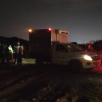 En el interior de una zanja que se ha formado con las últimas lluvias se encontró el cuerpo sin vida de un hombre.