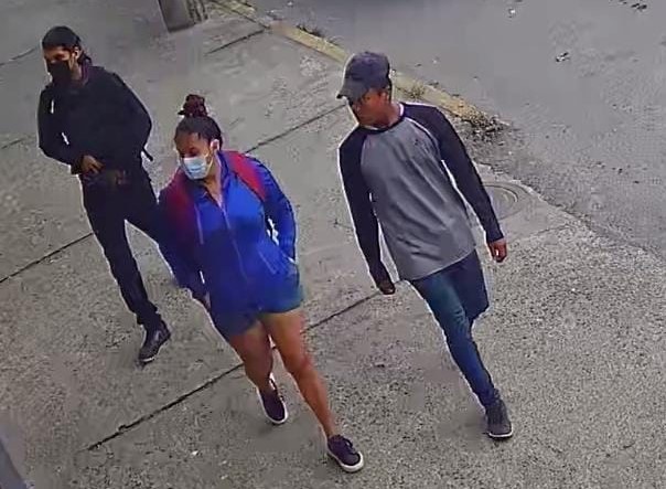 asaltantes de Santo Domingo grabados robando
