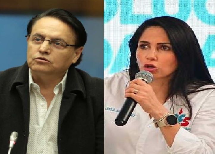 CNE niega inscripción a Luisa González y Fernando Villavicencio