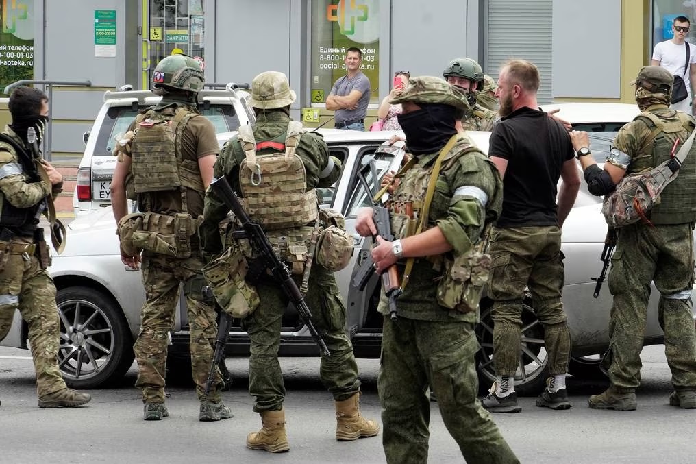 El Grupo Wagner es un ejército de mercenarios que está luchando junto con los militares rusos en Ucrania.