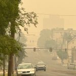 cielo Pensilvania Estados Unidos incendios Canadá