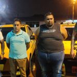 Ángel Macías y Jorge Argüello detenidos por la explosión de una granada en la Unidad Judicial.