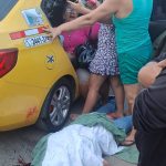 Muerte en Picoazá dos víctimas cuando iban en un taxi