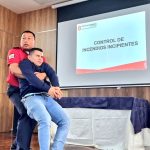 Aprendieron sobre El Niño y seguridad IESS Manabí capacitación