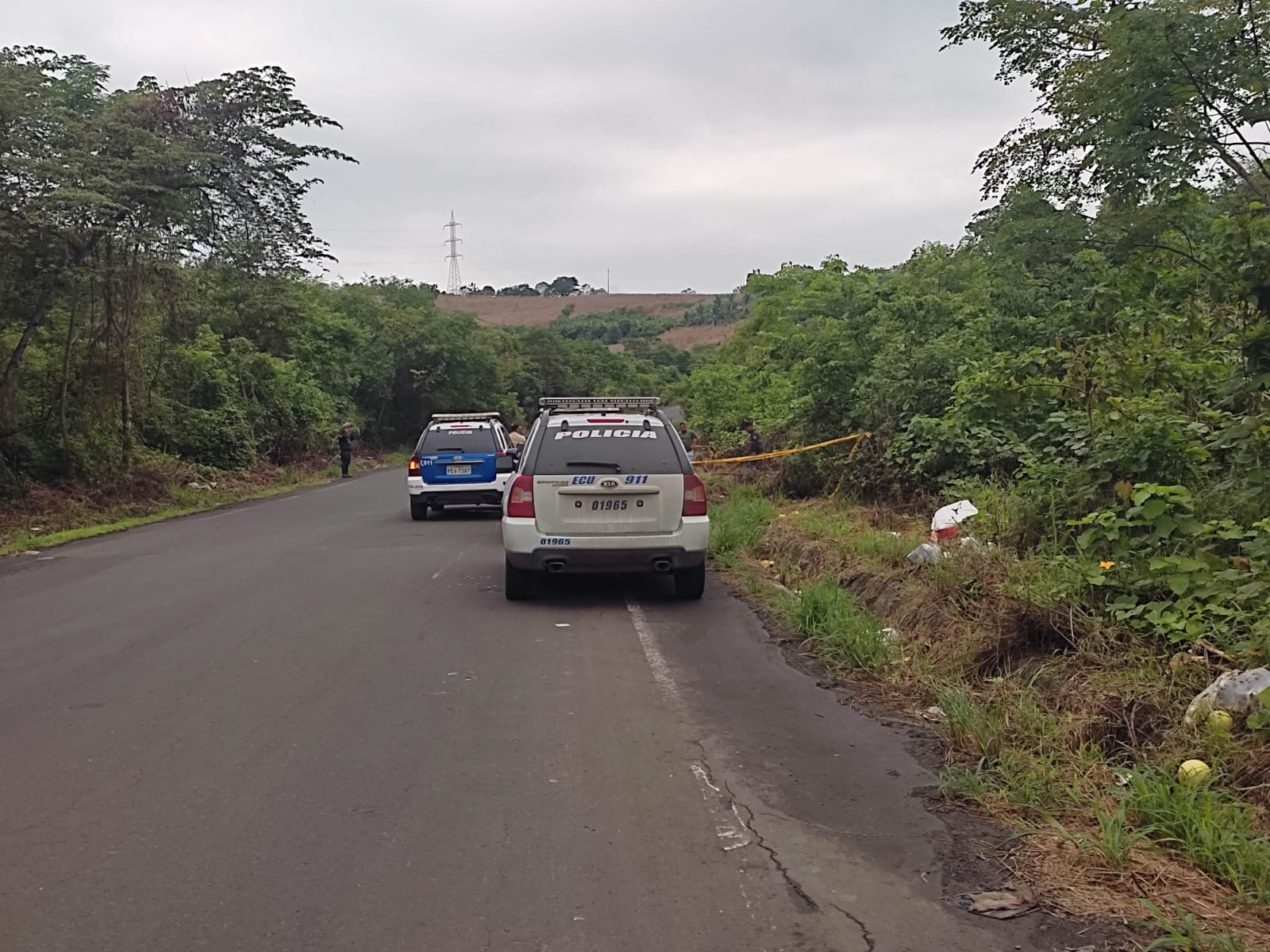 Hallan el cuerpo sin vida de una mujer en la vía Cuatro Esquinas-Zapallo