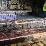 En España se decomisó un cargamento de 9,5 toneladas de cocaína, dentro de un contenedor proveniente de Ecuador.