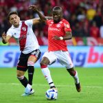 El ecuatoriano Enner Valencia, fue una de las figuras del Inter de Porto Alegre por los octavos de final de la Copa Libertadores ante River Plate.