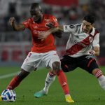 Enner Valencia marcó por primera vez con el Inter de Porto Alegre