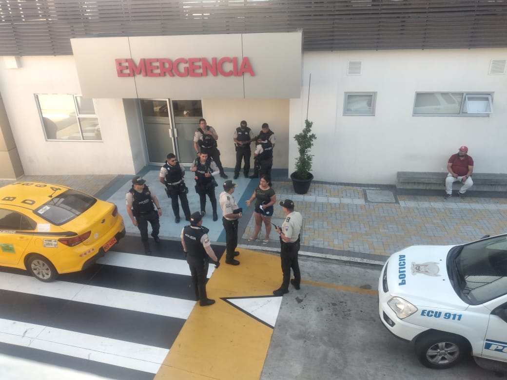 Balacera en Manta: Sicarios buscaban a copiloto de taxi