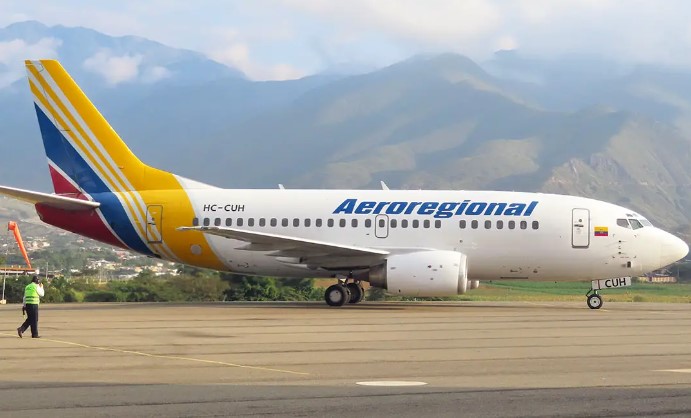 Aeroregional vuelos Manta Quito