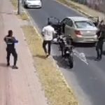 Un enfrentamiento a bala, con posterior persecución, terminó con dos hombres detenidos, esto en el norte de Quito.