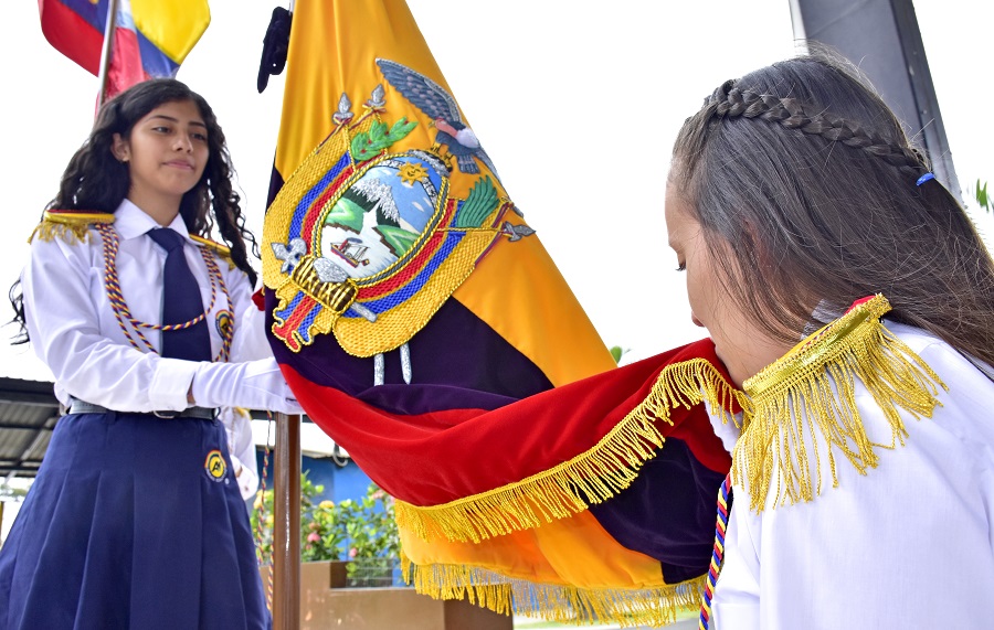Día de Bandera de Ecuador