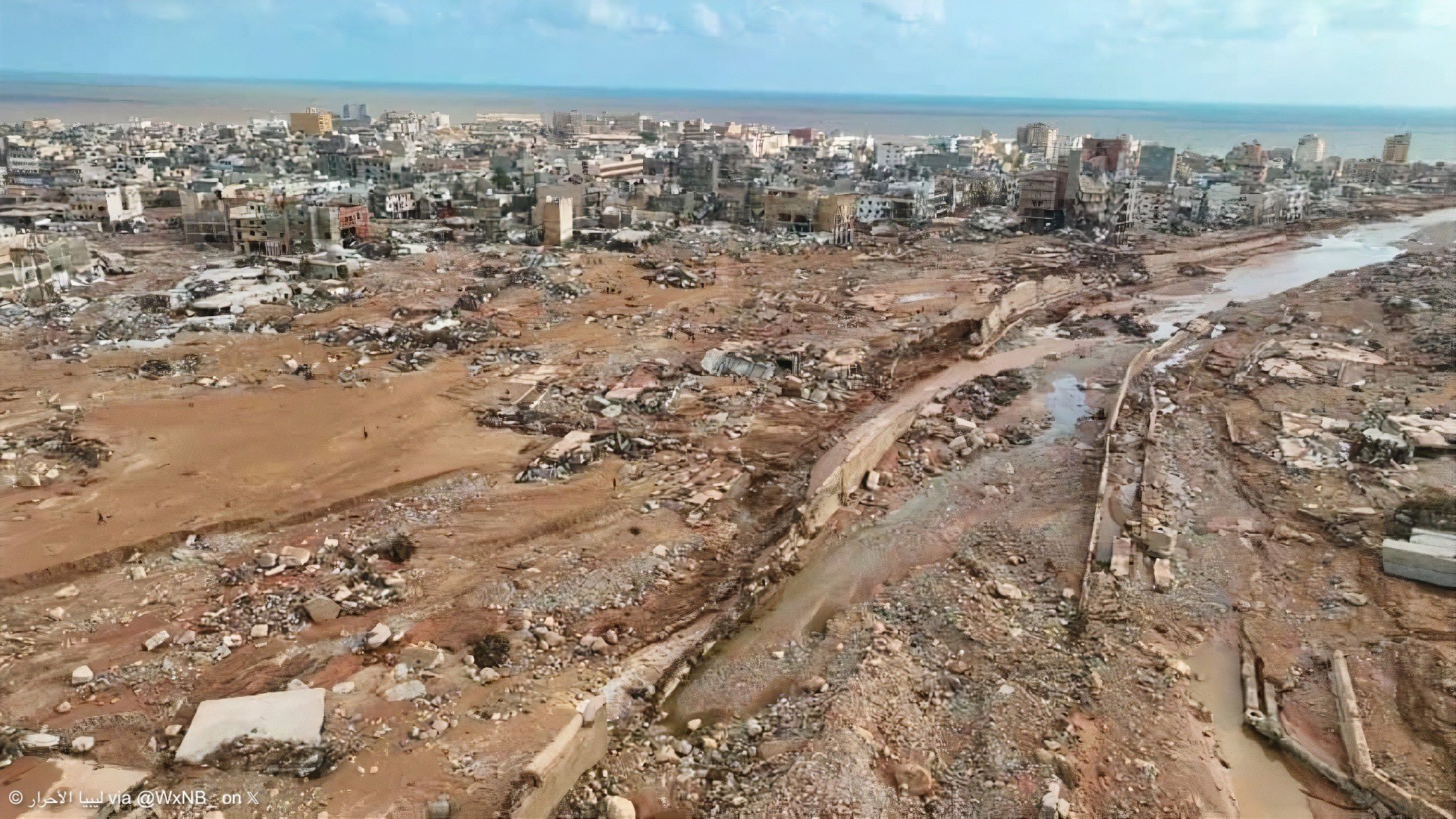 Libia, país africano, ha sido azotado por la tormenta llamada Daniel que ha causado ciclones e inundaciones a su paso.